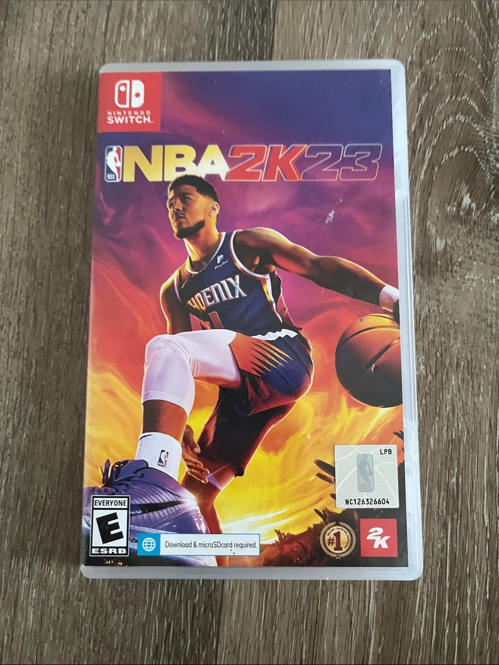 Nintendo Switch NBA 2K23 - Purple Orange Cover